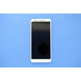 Дисплейный модуль в рамке и с боковыми клавишами для Asus ZenFone 5 Lite ZC600KL White оригинал