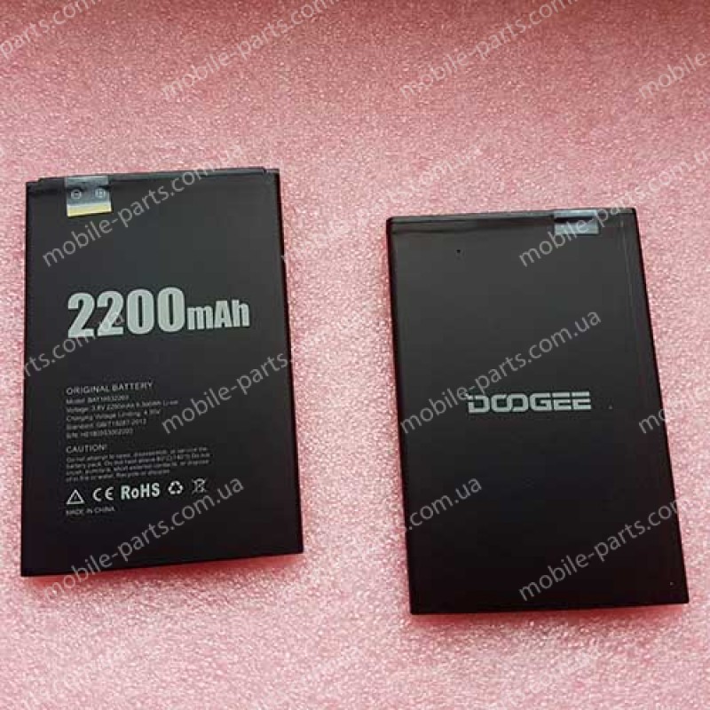 Аккумулятор BAT18532200 2200mAh для Doogee X53 сервисный оригинал