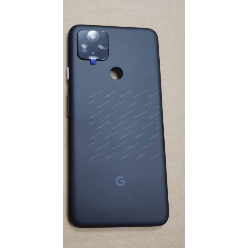 Оригинальная задняя крышка в сборе со стеклом камеры и антеннами для Google Pixel 4a 5G Black