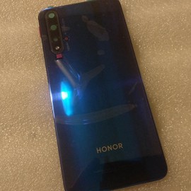 Задняя стеклянная крышка в сборе со стеклом камеры для Honor 20 (YAL-L21) Sapphire blue оригинал