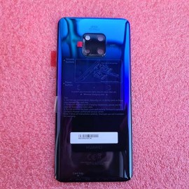 Задняя крышка в сборе со стеклом камеры с маркировкой для Huawei Mate 20 Pro (LYA-L29) Twilight service pack 