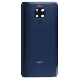 Задняя крышка в сборе со стеклом камеры и сканером отпечатка пальца для Huawei Mate 20 X (EVR-L29) Midnight Blue service pack