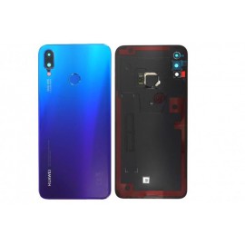 Задняя крышка с линзой и сканером отпечатка для Huawei P Smart Plus (INE-LX1) Blue оригинал