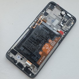 Дисплей 6,59" LTPS в сборе с сенсором, рамкой и аккумулятором для Huawei P Smart Pro (STK-L21) Black сервисный