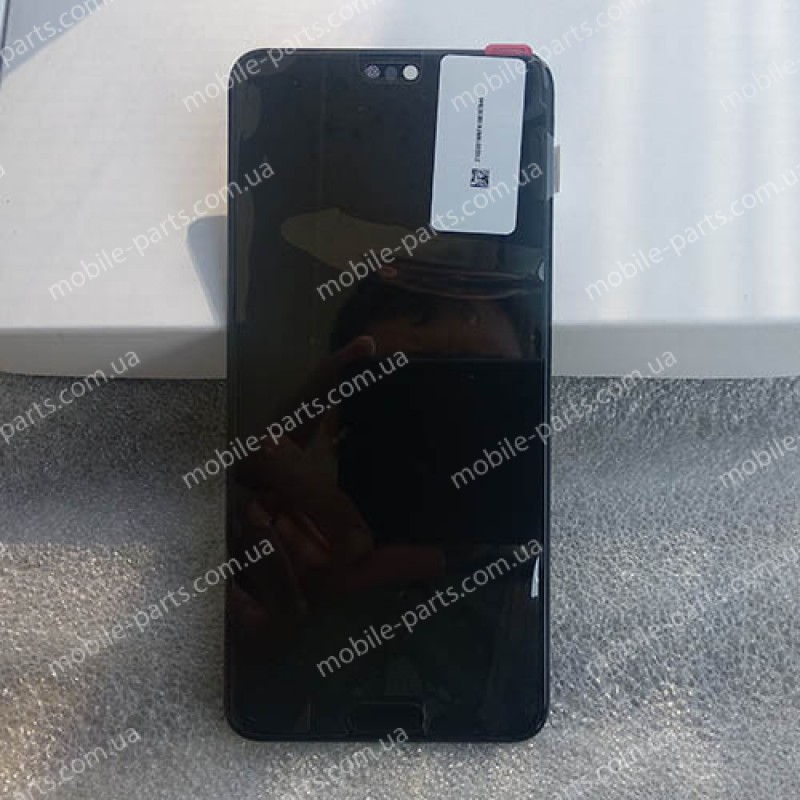 Дисплей в сборе с сенсором и сканером отпечатка пальцев для Huawei P20 Emily-L29C Black, Pink Gold, Midnight Blue оригинал