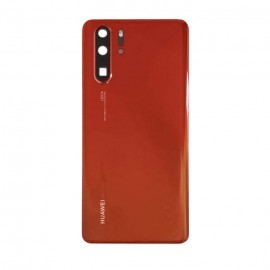 Задняя крышка в сборе со стеклом камеры для Huawei P30 Pro (VOG-L29) Amber Sunrise оригинал