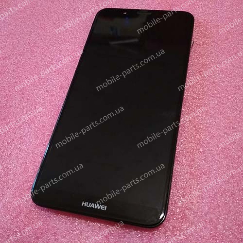 Оригинальный дисплей 5.99" IPS, в сборе с передней панелью для Huawei Y7 Prime 2018 (LDN-L21) Black