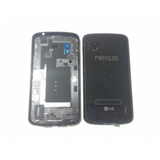 Задняя крышка для LG Google Nexus 4 E960 black оригинал