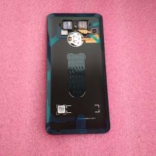 Оригинальная задняя крышка Gorilla Glass в сборе со стеклом камеры, датчиком отпечатка пальцев и двухсторонним скотчем для LG G6 H870DS Black