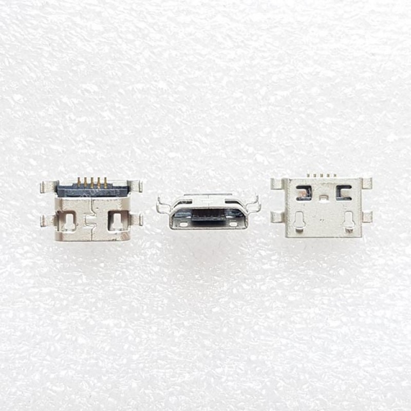 Коннектор (разъём, гнездо) зарядки micro USB Type-B