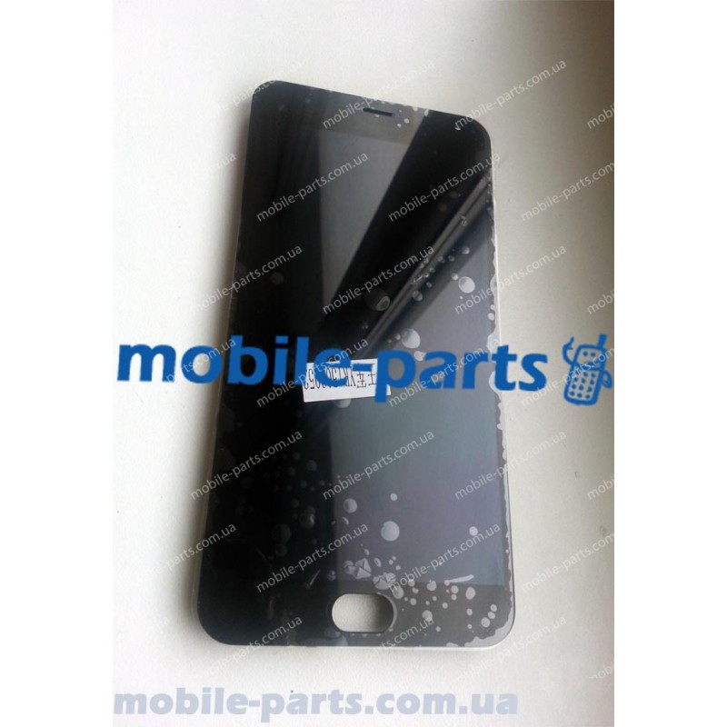 Дисплей в сборе с сенсорным экраном (тачскрином) для Meizu M2 Note Black оригинал