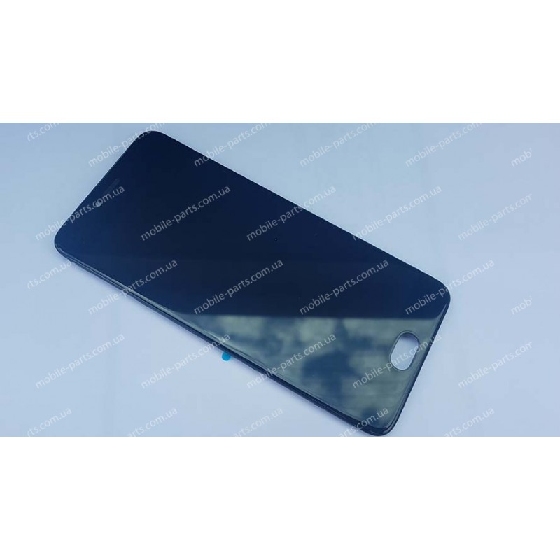 Дисплей Super AMOLED 5.2"  в сборе с сенсором и рамкой для Meizu Pro 6 M570H Black оригинал