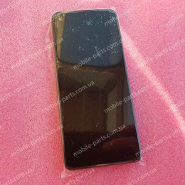 Оригинальный дисплей 6,3" IPS в сборе сенсором и рамкой для смартфона Motorola XT1970 One Vision Black