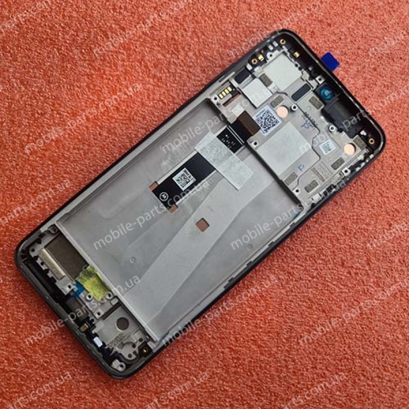 Оригінальний P-OLED дисплей в зборі з рамкою для Motorla XT2245-1 Moto Edge 30 Neo Black (сервісний)