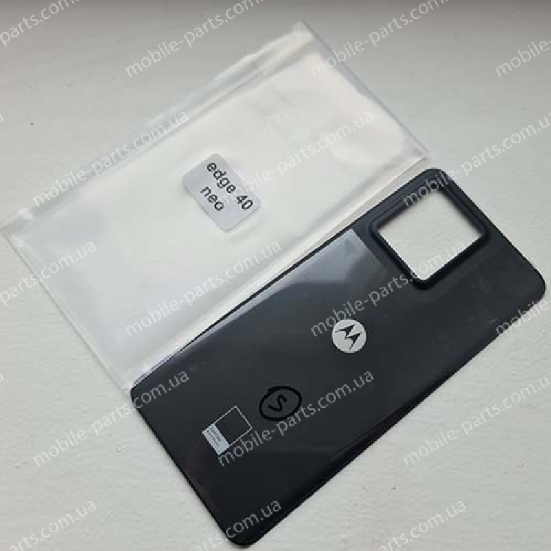  Задня кришка для Motorola XT2307 Moto Edge 40 Neo Black