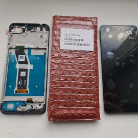 Дисплей 6,56" IPS в зборі з рамкою та боковими кнопками для Motorola XT2421 Moto G04 оригінал сервіс 