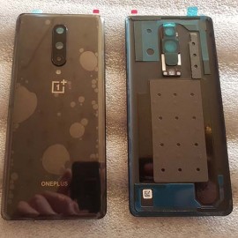 Задняя крышка в сборе со стеклом камеры OnePlus 8 Mirror Black