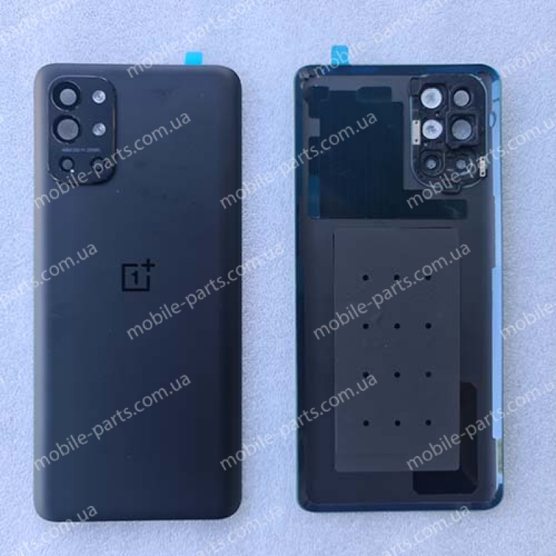 Задня кришка в зборі зі склом камери та олеофобним покриттям для OnePlus 9R LE2100 Carbon Black