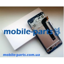 Дисплей в сборе с передней панелью для Prestigio MultiPhone Grace Z5 5530 Duo Black оригинал