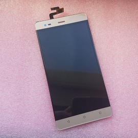 Дисплей в сборе с передней панелью для Prestigio MultiPhone Grace R5 5552 Gold оригинал