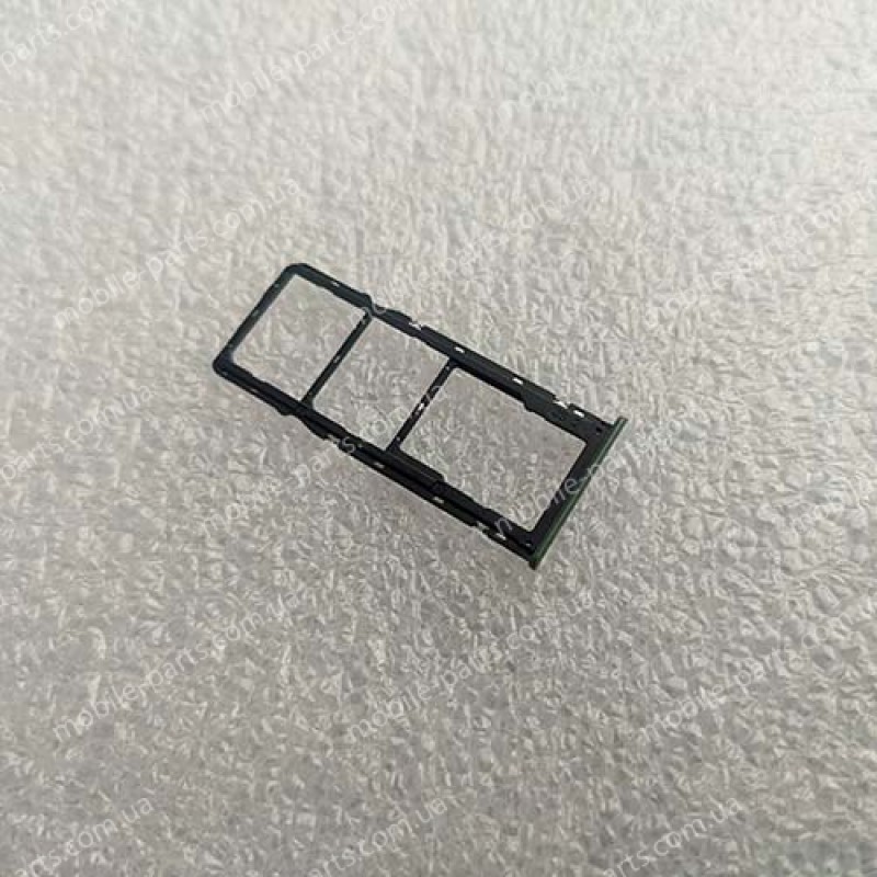 Лоток SIM карты и карты памяти для Realme 6i RMX2040 Green оригинал
