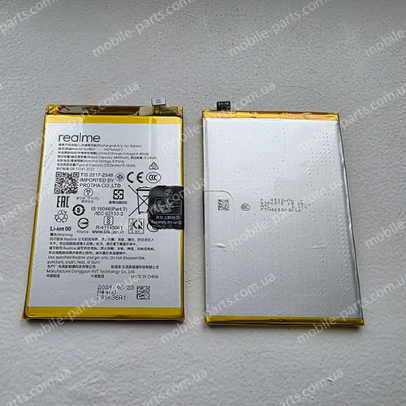 Оригінальна батарея BLPB21 5000 мАч для Realme Note 60 RMX3933 Note 60X RMX3938 C61 RMX3930 (передпродажна розборка!)