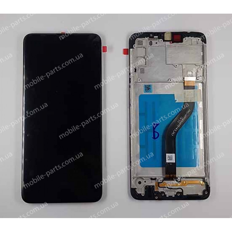 Дисплей 6,5" TFT в сборе с сенсором и рамкой для Samsung SM-A207 Galaxy A20s service pack