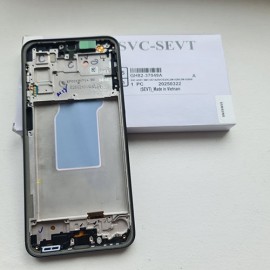 Дисплей 6.7", Super AMOLED в зборі з рамкою для Samsung SM-A266 Galaxy A26 5G Black оригінал