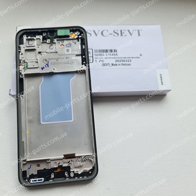 Дисплей 6.7", Super AMOLED в зборі з рамкою для Samsung SM-A266 Galaxy A26 5G оригінал
