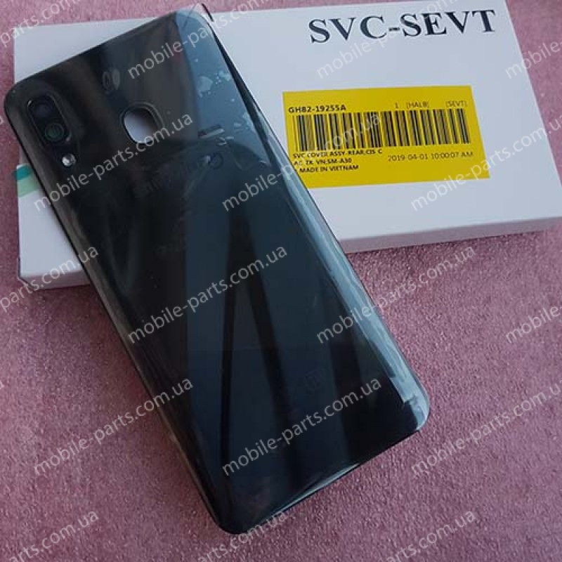 Задняя часть корпуса для Samsung Galaxy A30 SM-A305 Black оригинал