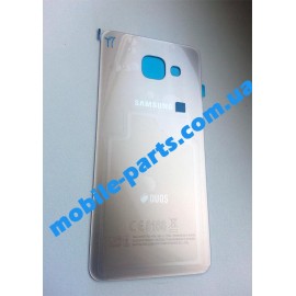 Задняя стеклянная крышка для Samsung A310 Galaxy A3 2016 Gold оригинал