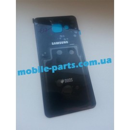 Задняя стеклянная крышка для Samsung A310 Galaxy A3 2016 Black оригинал