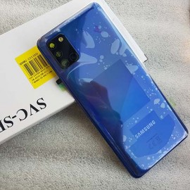 Задняя часть корпуса в сборе с линзами камеры для Samsung SM-A315 Galaxy A31 Blue оригинал