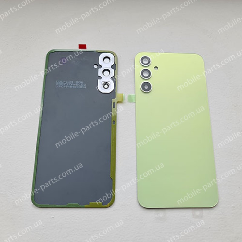 Задня кришка в зборі з лінзами камер для Samsung SM-A346 Galaxy A34 Lemon