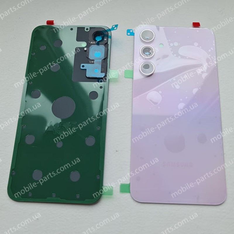 Задня скляна кришка в зборі з лінзами камер для Samsung SM-A556 Galaxy A55 Liliac оригінал