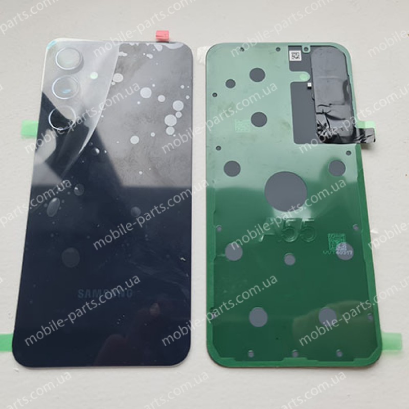 Задня скляна кришка в зборі з лінзами камер для Samsung SM-A556 Galaxy A55 Navy оригінал
