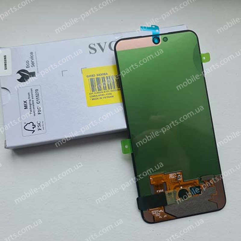 Дисплейний модуль 6.6" Super AMOLED для Samsung SM-A556 Galaxy A55 (сервіс без рамки!)