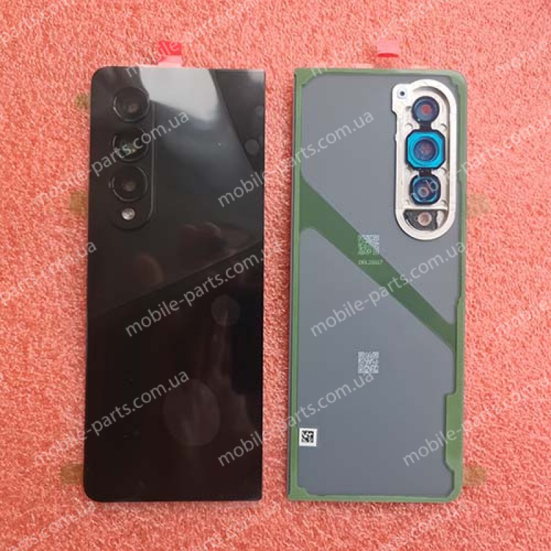  Задня кришка в зборі зі склом камери для Samsung SM-F936 Galaxy Fold4 Black оригінал