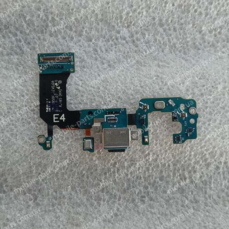 Разьем USB Type-C на шлейфе в сборе с микрофоном для Samsung Galaxy S8 SM-G950 оригинал