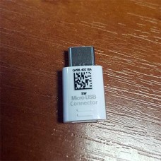 Оригинальный переходник с Micro USB на Type-C для Samsung Galaxy S8 SM-G950, Galaxy A3 2018 SM-A320, Galaxy A5 2018 SM-A520, Galaxy A7 2018 SM-A720