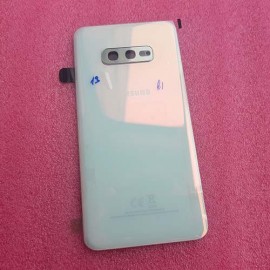 Задняя стеклянная крышка Gorilla Glass для Samsung SM-G970 Galaxy S10e Prism White оригинал