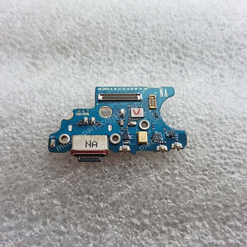 Разъём USB type C на нижней плате в сборе с микрофоном для Samsung SM-G981U Galaxy S20 5G оригинал 