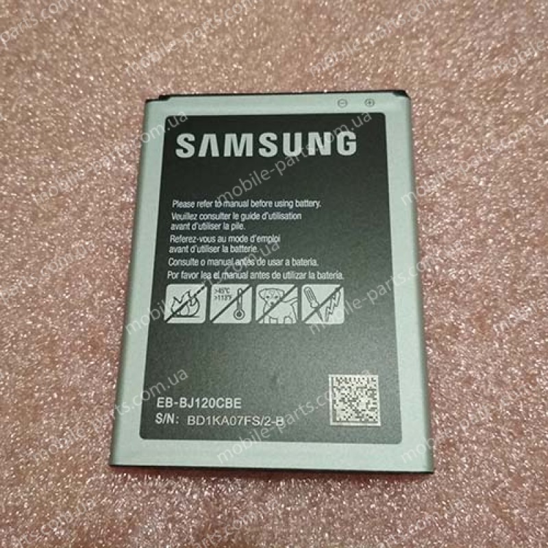 Оригинальный аккумулятор EB-BJ120CBE  2050 мАч для Samsung Galaxy J1 2016 Duos SM-J120