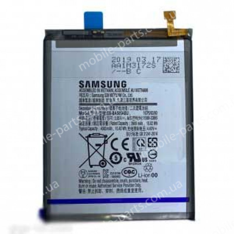 Оригинальный аккумулятор EB-BG580ABU 5000 мАч для Samsung SM-M205 Galaxy M20