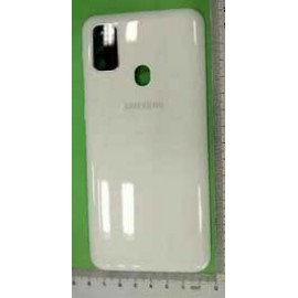 Задняя крышка со стеклом камеры и боковыми кнопками для Samsung SM-M307 Galaxy M30s White оригинал