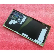 Оригинальная задняя крышка со стеклом камеры и адгезивом для Samsung SM-N985 SM-N986 Galaxy Note 20 Ultra Black