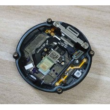 Оригінальна задня кришка в зборі з склом та датчиками Samsung SM-R865 Galaxy Watch4 40mm 4G (знята)