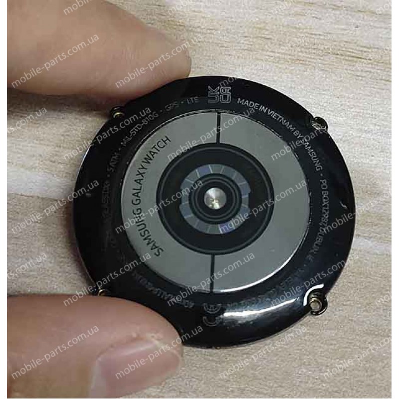 Оригінальна задня кришка в зборі з склом та датчиками Samsung SM-R865 Galaxy Watch4 40mm 4G (знята)