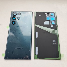 Задня скляна кришка в зборі з лінзами камер для Samsung SM-S908 Galaxy S22 Ultra Green оригінал