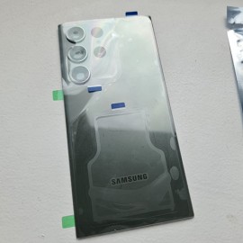 Задня скляна кришка в зборі зі склом камери та скотчем для Samsung SM-S918 Galaxy S23 Ultra 5G Green оригінал